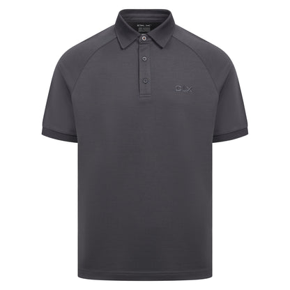 Dark Grey - Front - Trespass Mens Hewson DLX Polo Shirt
