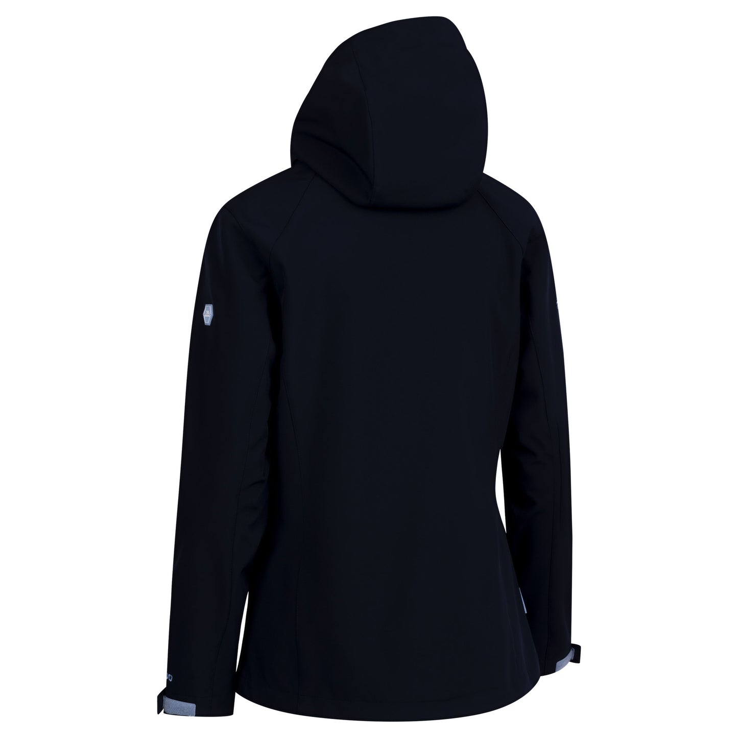 Navy - Back - Trespass Womens-Ladies Persephone Soft Shell Jacket