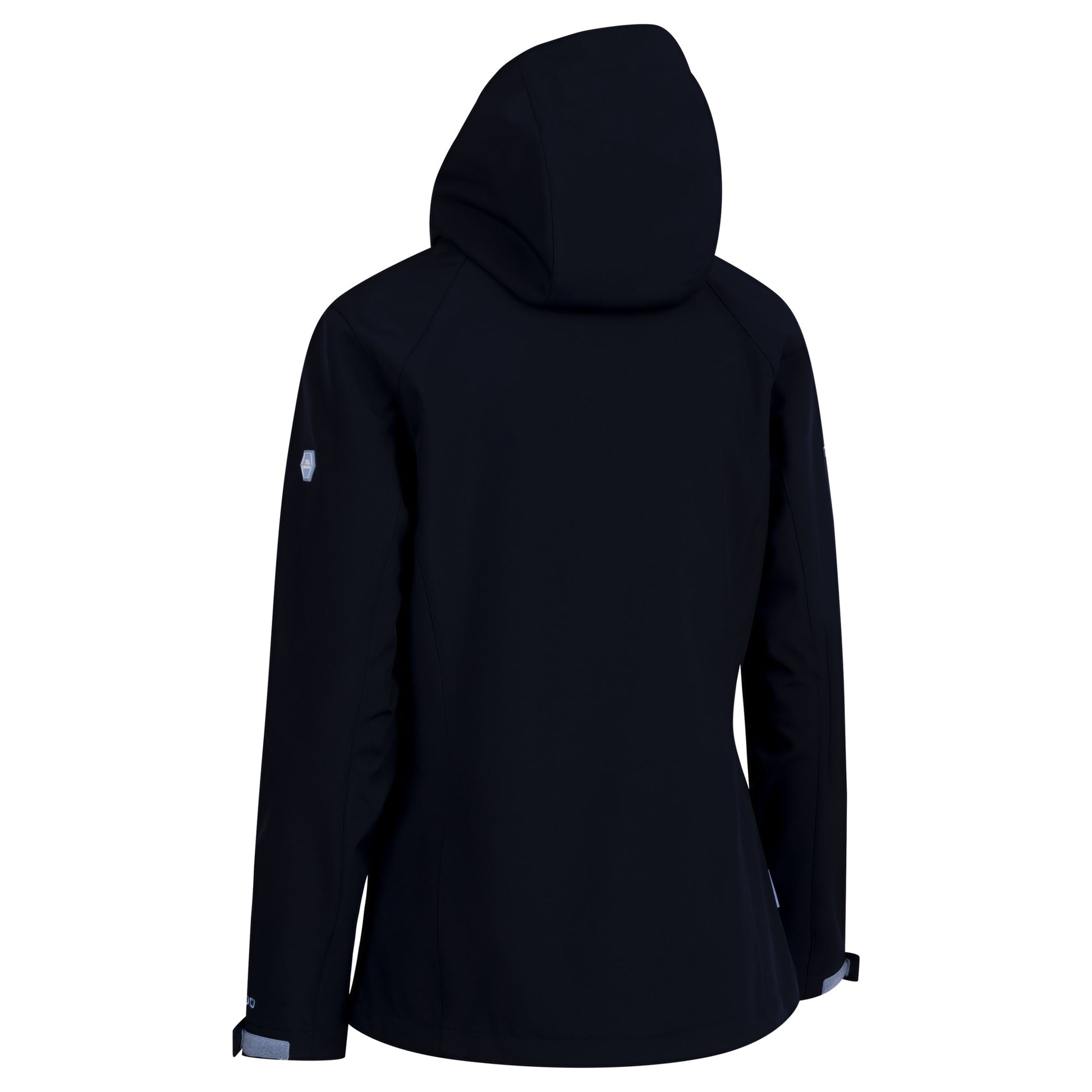 Navy - Back - Trespass Womens-Ladies Persephone Soft Shell Jacket