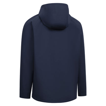 Navy - Back - Trespass Mens Carnish Waterproof Jacket