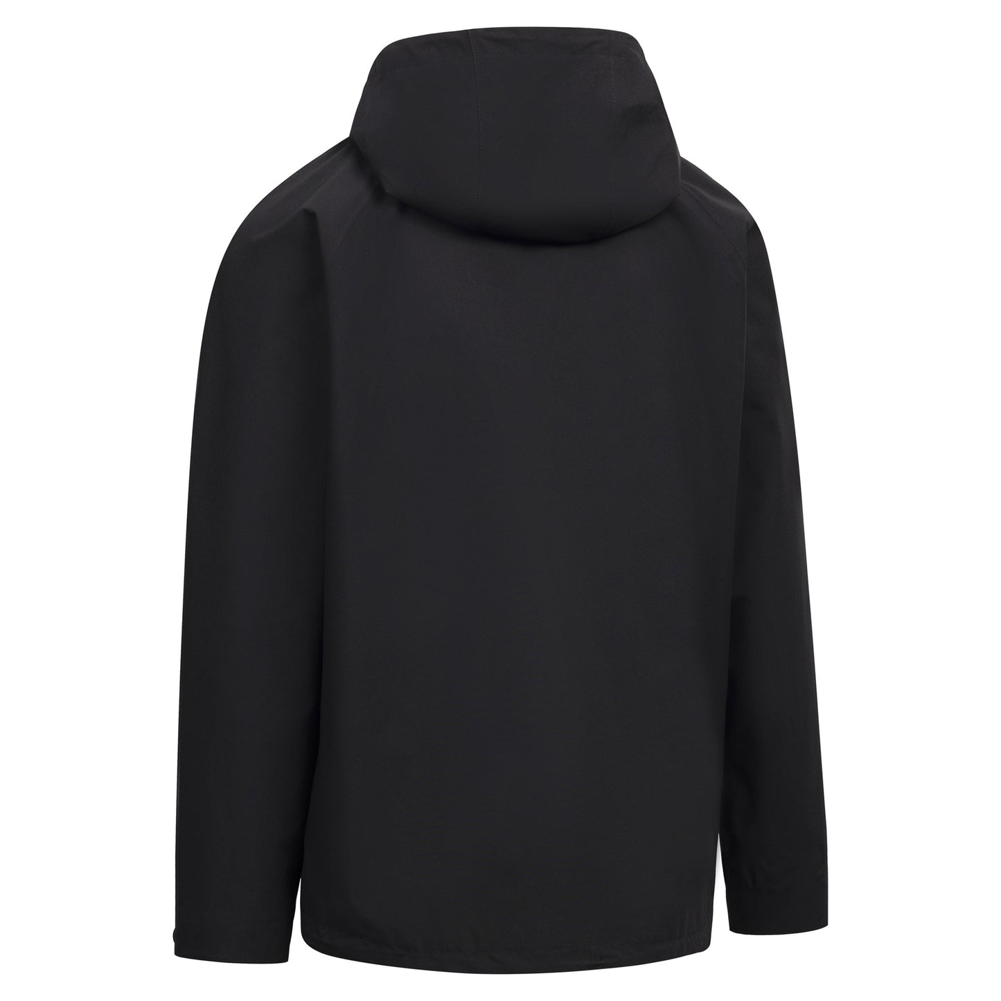 Black - Back - Trespass Mens Carnish Waterproof Jacket