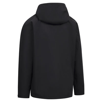 Black - Back - Trespass Mens Carnish Waterproof Jacket