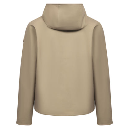 Camel - Back - Trespass Mens Clachan Waterproof Jacket