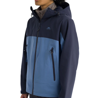 Navy - Pack Shot - Trespass Mens Ewen Waterproof Jacket