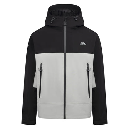 Black - Front - Trespass Mens Ewen Waterproof Jacket