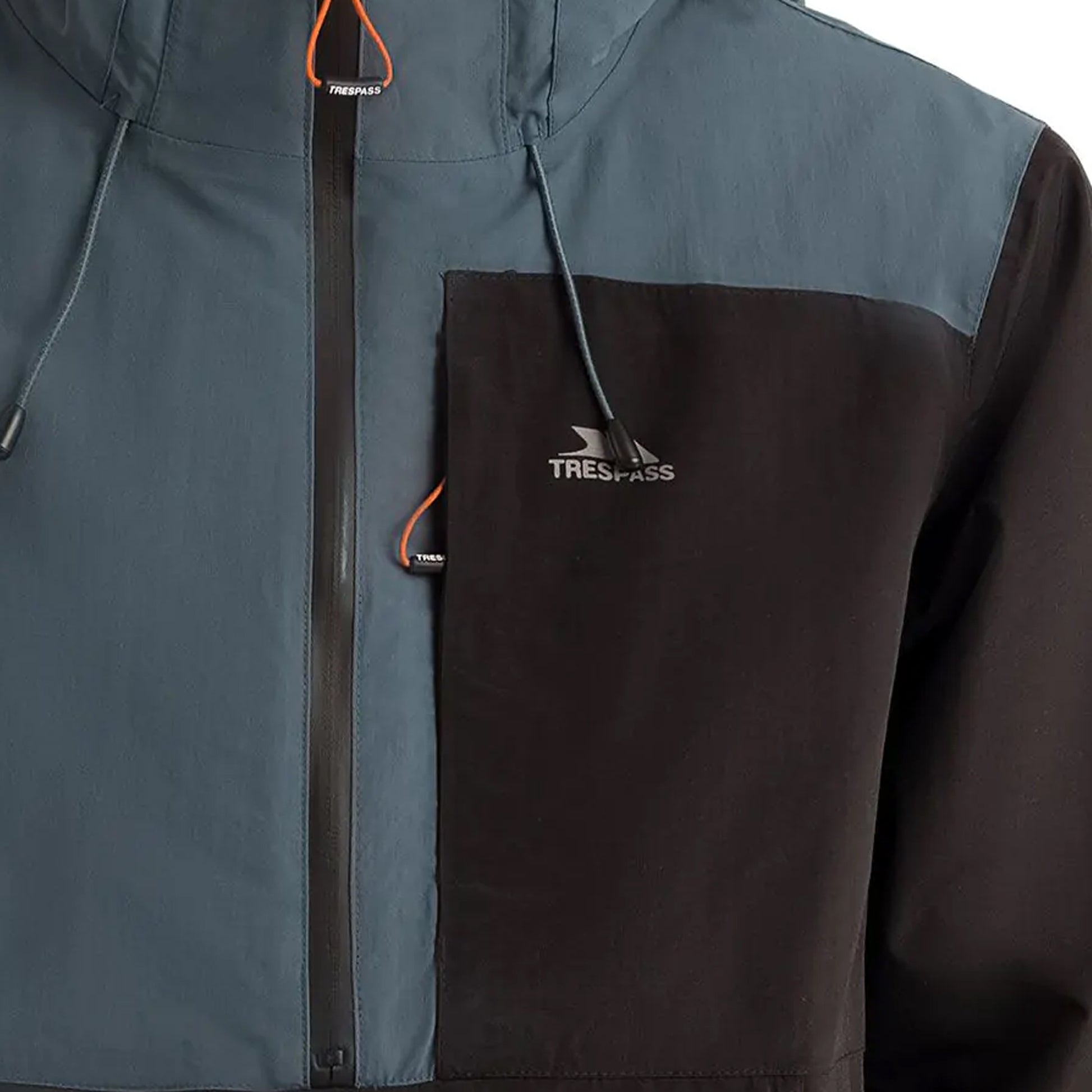 Black - Pack Shot - Trespass Mens Scolpaig Waterproof Jacket