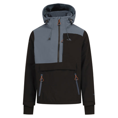 Black - Front - Trespass Mens Scolpaig Waterproof Jacket