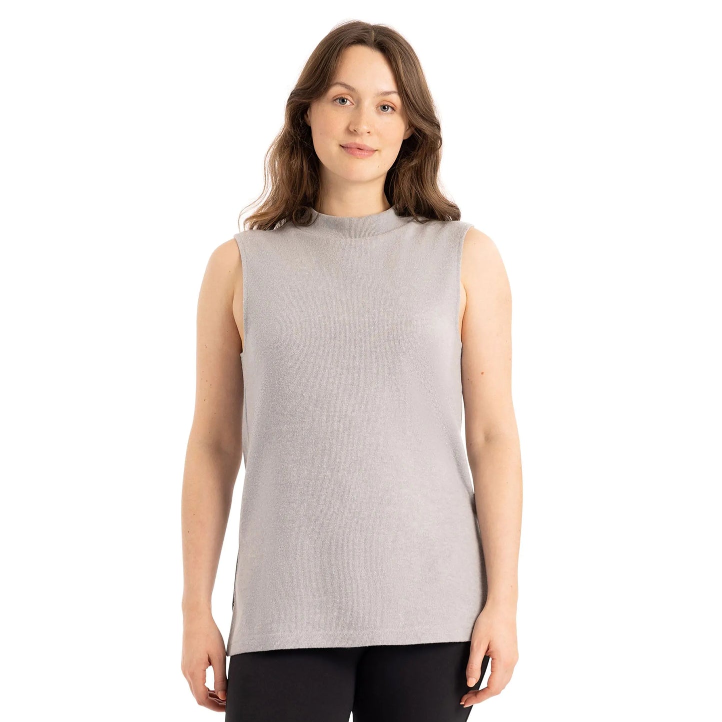 Light Grey Marl - Lifestyle - Trespass Womens-Ladies Liora Sleeveless Casual Top
