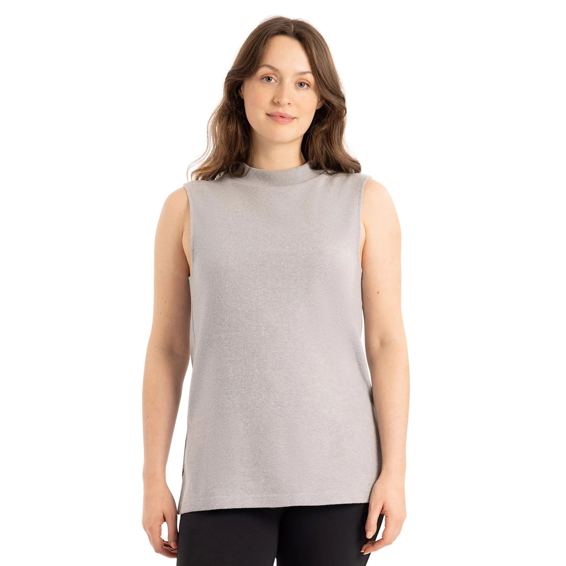Light Grey Marl - Lifestyle - Trespass Womens-Ladies Liora Sleeveless Casual Top
