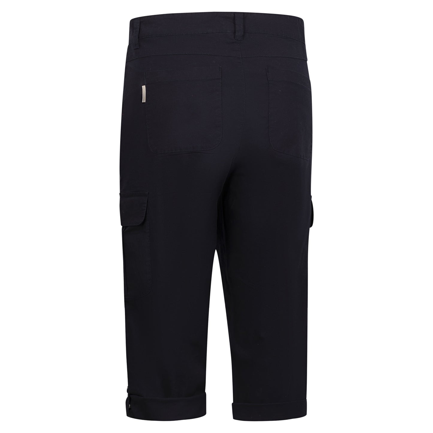 Navy - Back - Trespass Womens-Ladies Trina Casual Capri Trousers