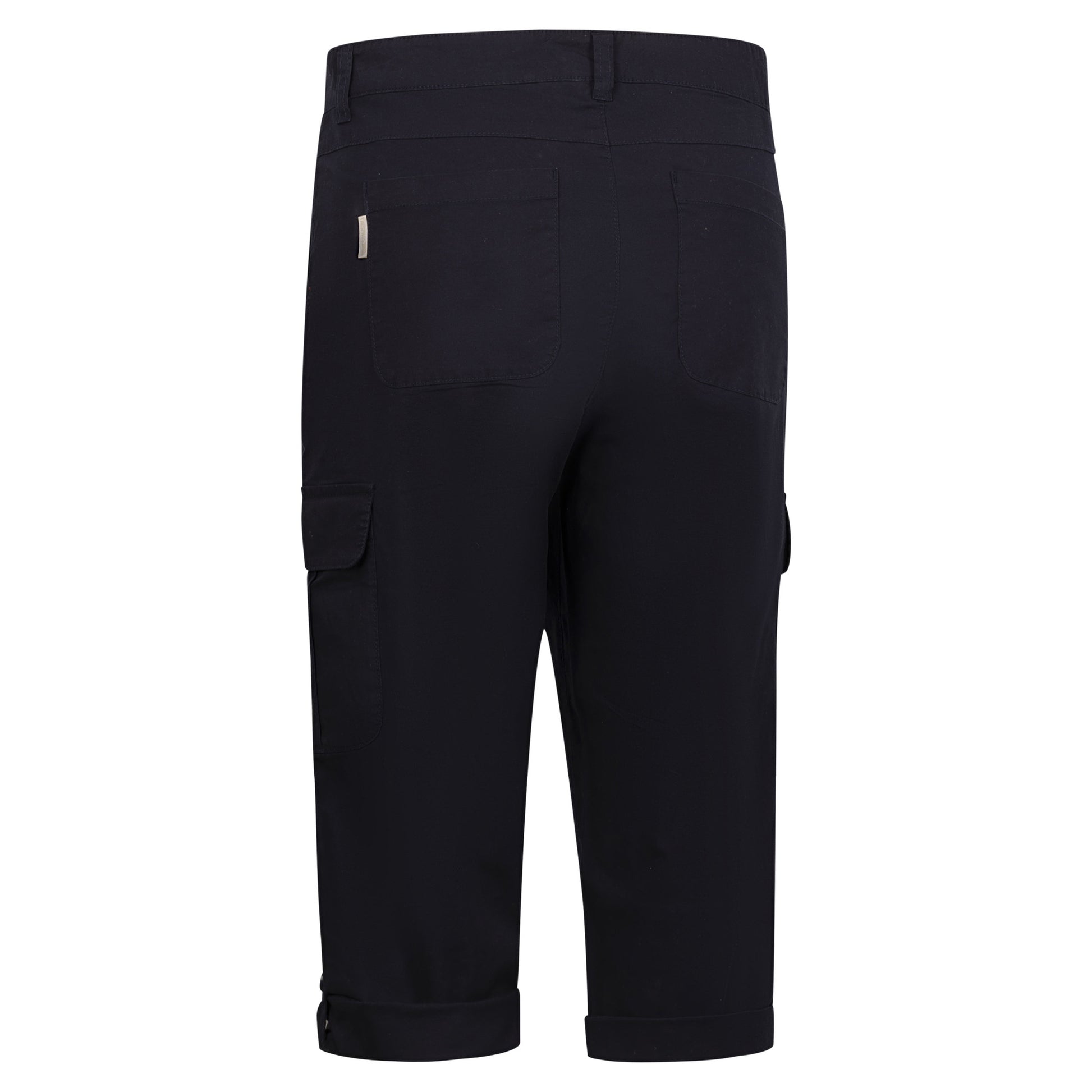 Navy - Back - Trespass Womens-Ladies Trina Casual Capri Trousers