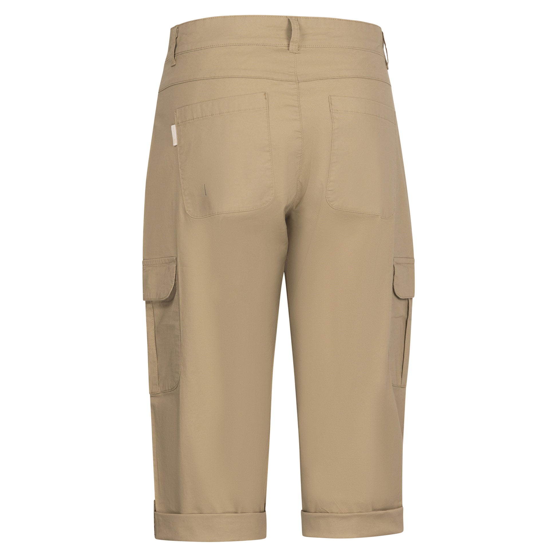 Oat - Back - Trespass Womens-Ladies Trina Casual Capri Trousers