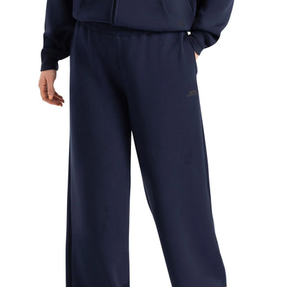 Navy - Side - Trespass Womens-Ladies Sollas Jogging Bottoms