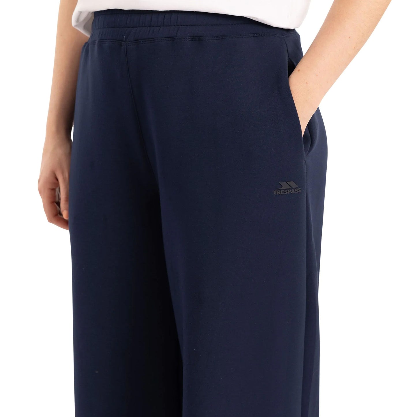 Navy - Pack Shot - Trespass Womens-Ladies Sollas Jogging Bottoms