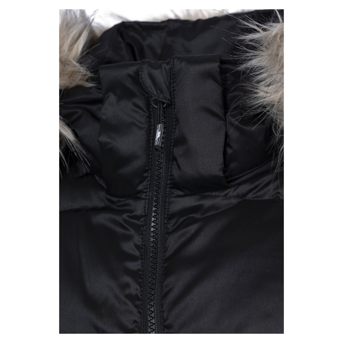 Black - Side - Trespass Womens-Ladies Loot Down Jacket