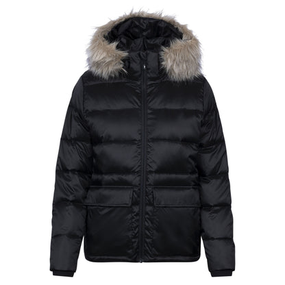 Black - Front - Trespass Womens-Ladies Loot Down Jacket