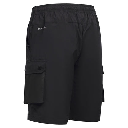 Black - Back - Trespass Mens Hanson Active Shorts