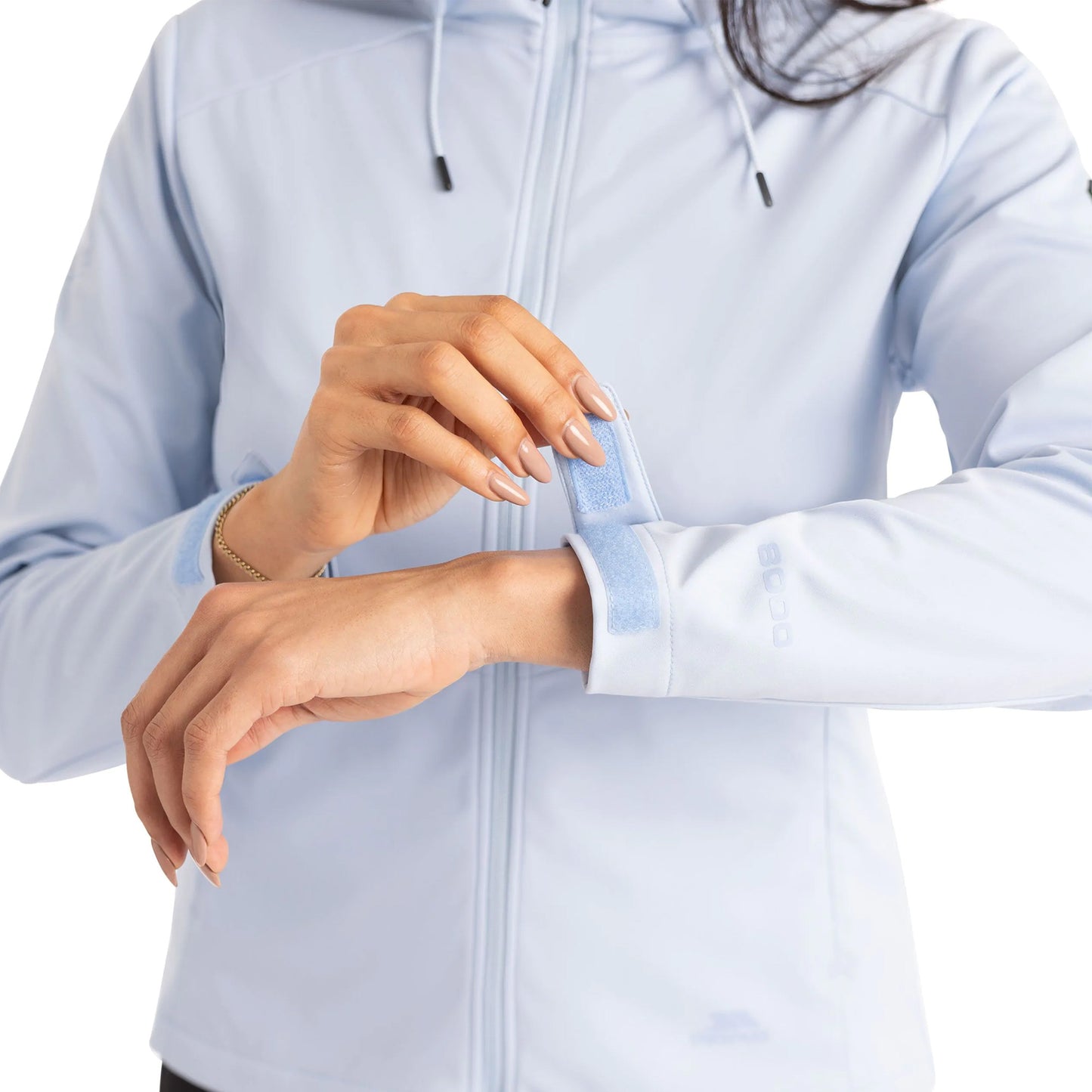 Blue Haze - Pack Shot - Trespass Womens-Ladies Eunice Soft Shell Jacket