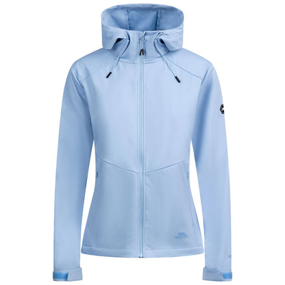 Blue Haze - Front - Trespass Womens-Ladies Eunice Soft Shell Jacket