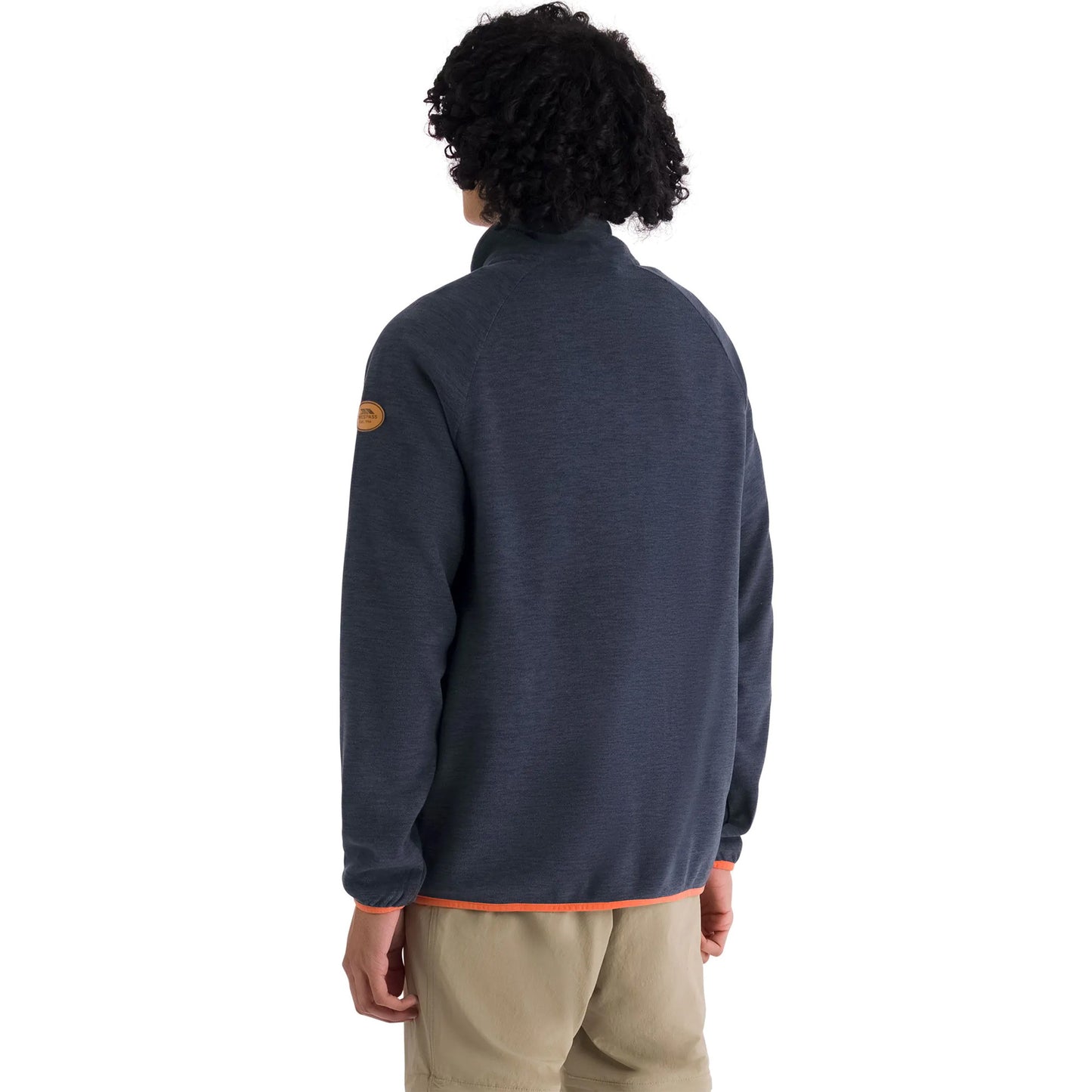 Navy - Lifestyle - Trespass Mens Mitchie AT100 Fleece Jacket