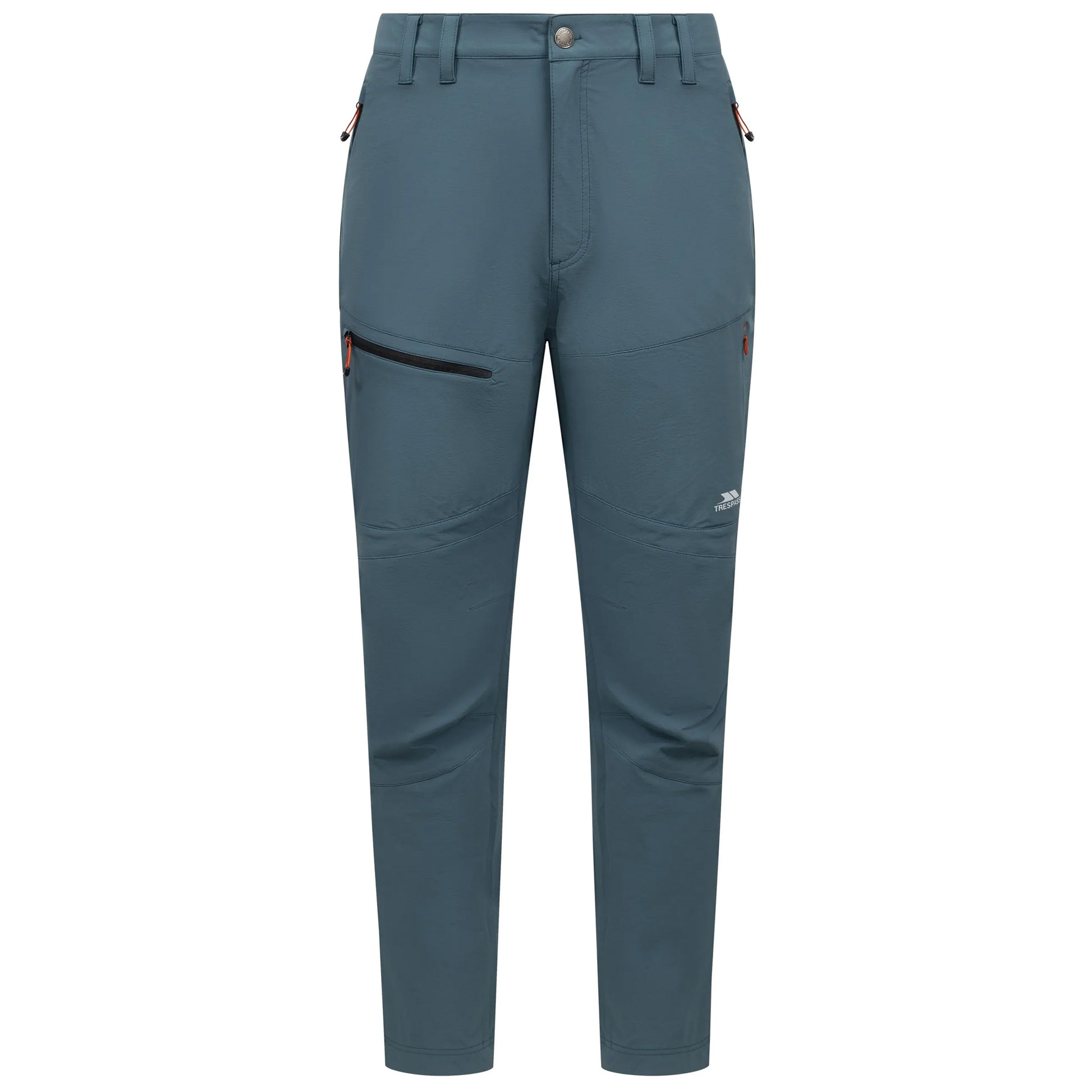 Dark Teal - Front - Trespass Mens Moordaars Adventure Trousers