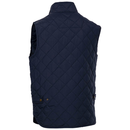 Navy - Back - Trespass Mens Dalaine Casual Gilet
