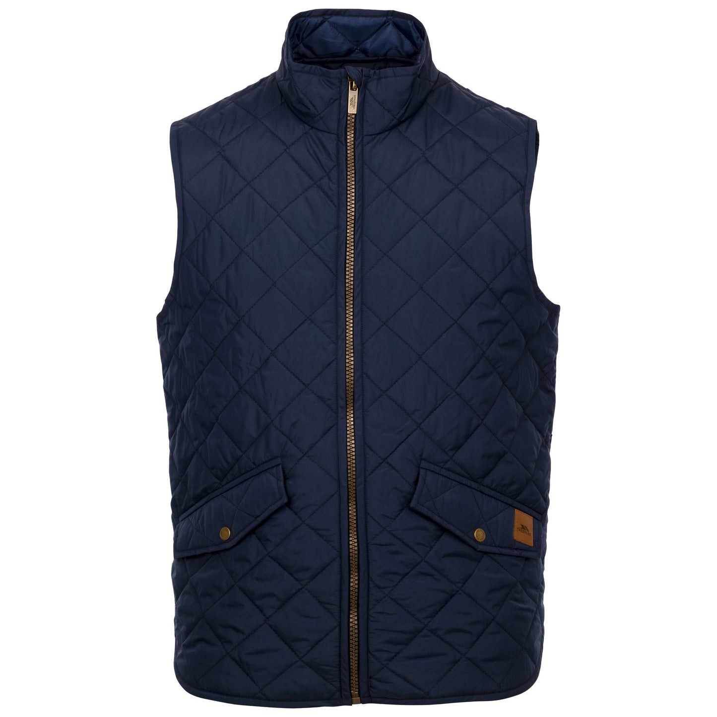 Navy - Front - Trespass Mens Dalaine Casual Gilet