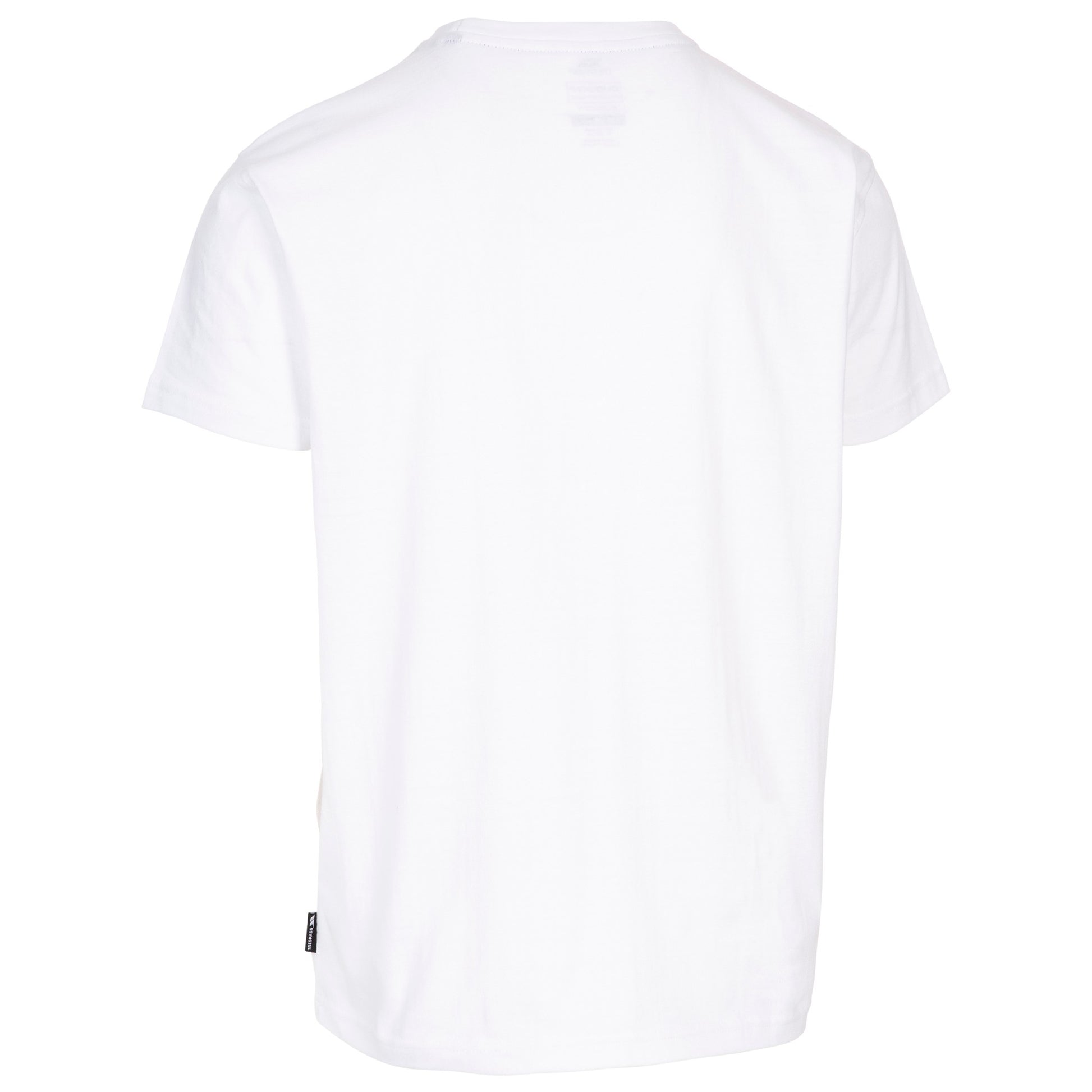 White - Back - Trespass Mens Kedleston T-Shirt