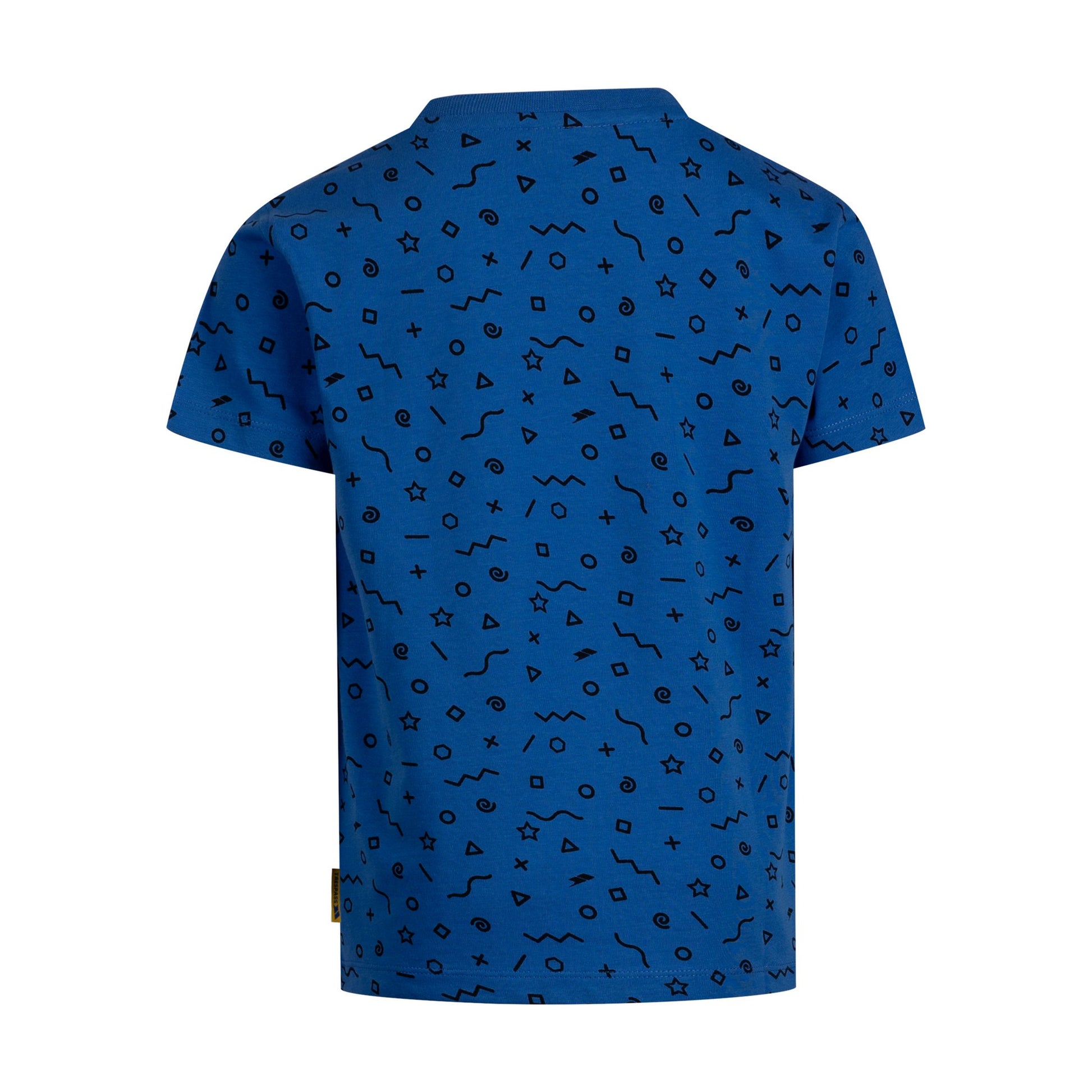 Blue - Back - Trespass Boys Ellwood T-Shirt