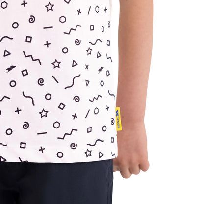 White - Pack Shot - Trespass Boys Ellwood T-Shirt