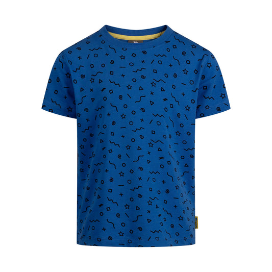 Blue - Front - Trespass Boys Ellwood T-Shirt