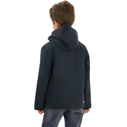 Black - Lifestyle - Trespass Childrens-Kids Evandor Waterproof Jacket