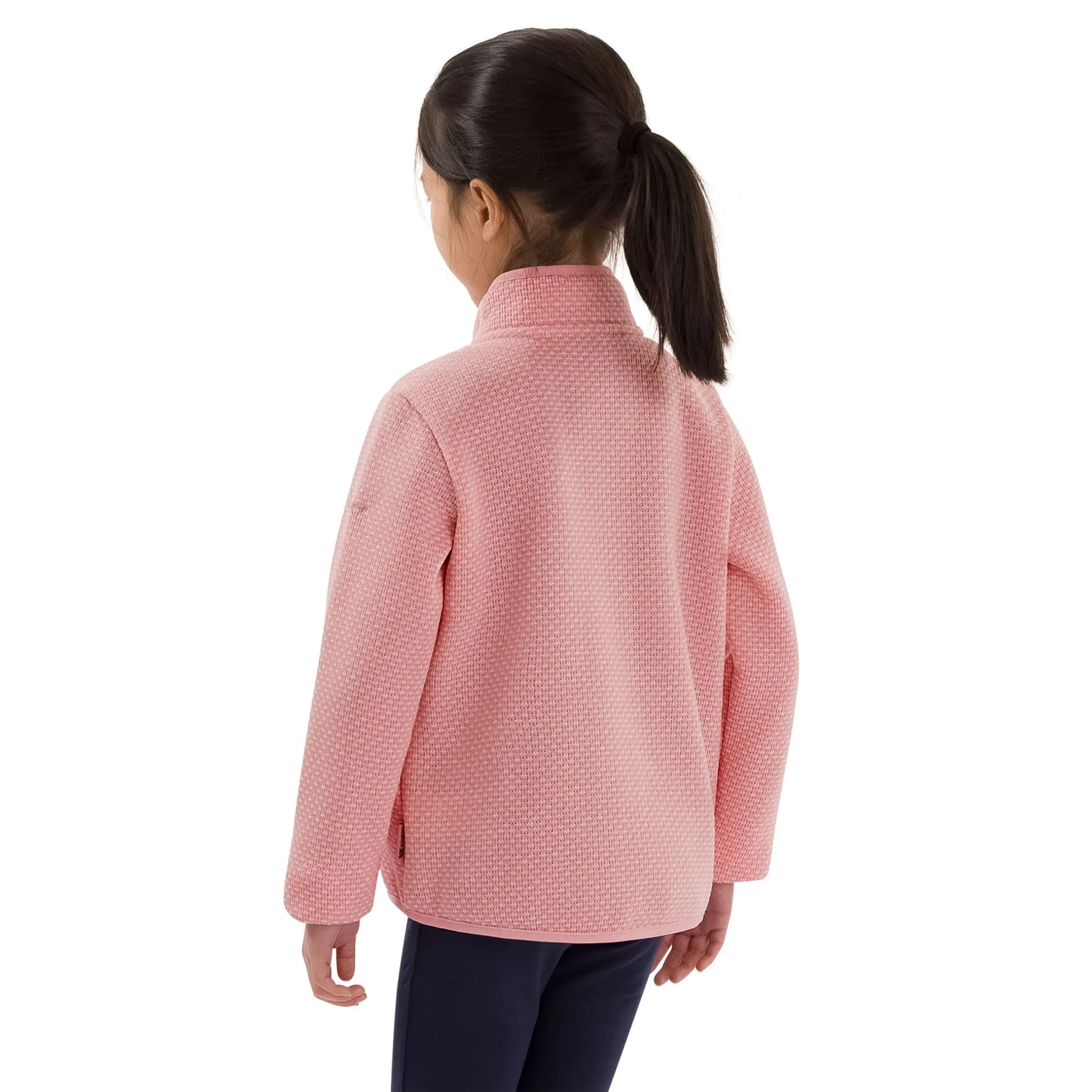 Baby Pink - Lifestyle - Trespass Childrens-Kids Ellbar AT300 Fleece Jacket
