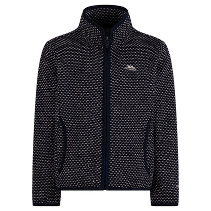 Navy - Front - Trespass Childrens-Kids Ellbar AT300 Fleece Jacket