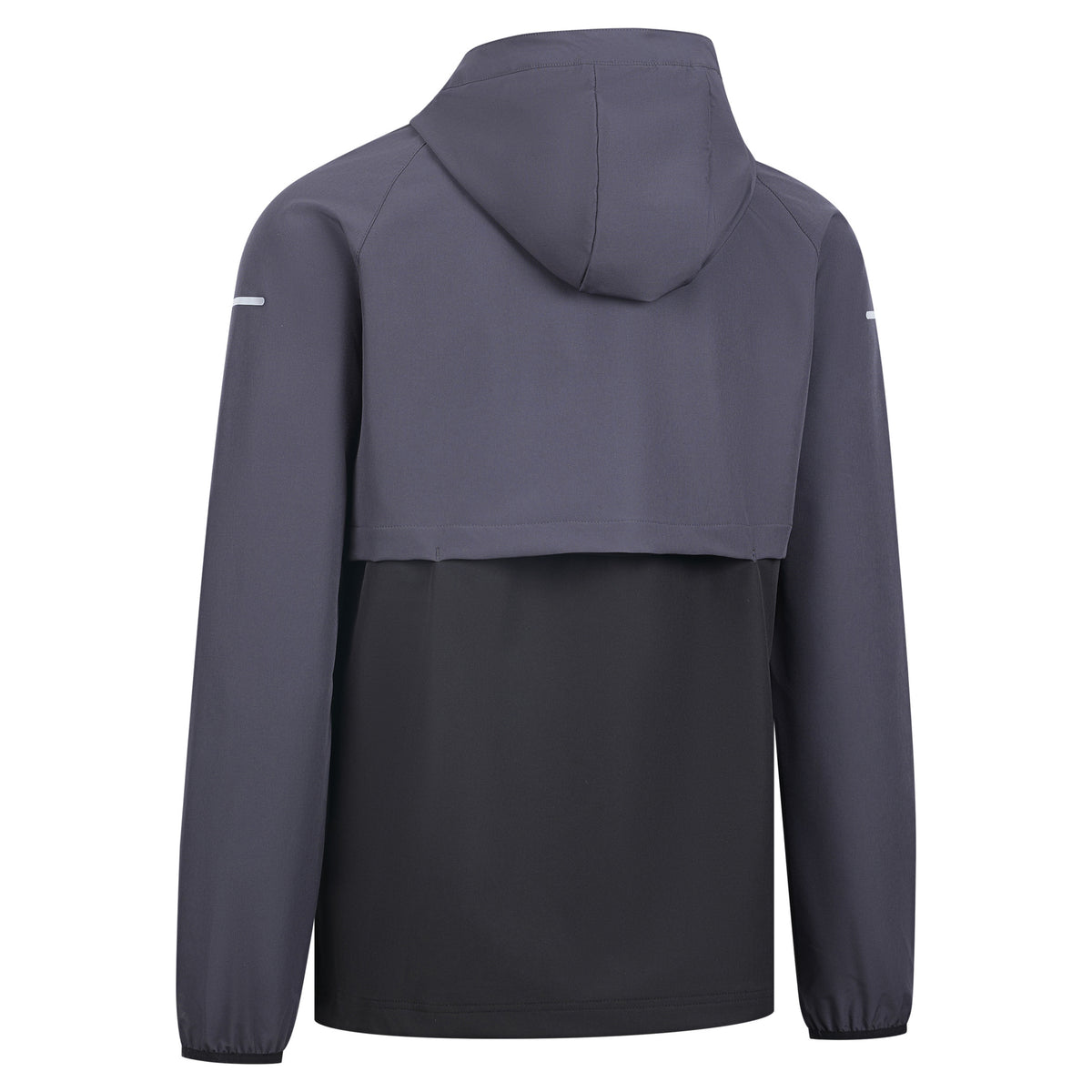 Dark Grey-Dark Grey Solid - Back - Trespass Mens Noham Active Jacket