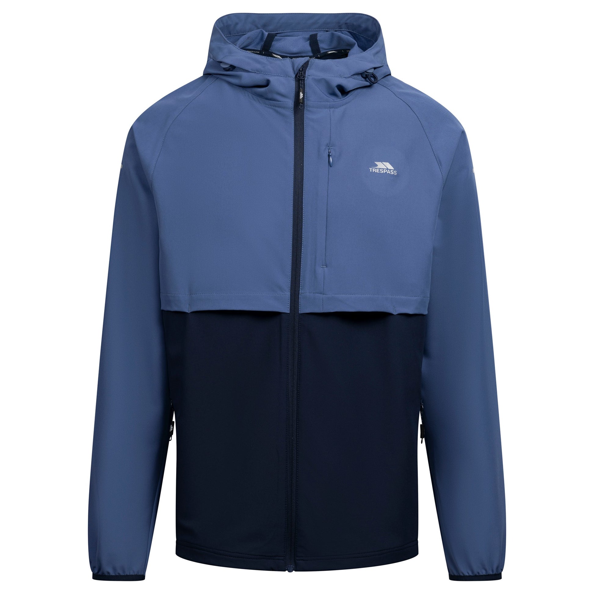 Coastal Blue - Front - Trespass Mens Noham Active Jacket