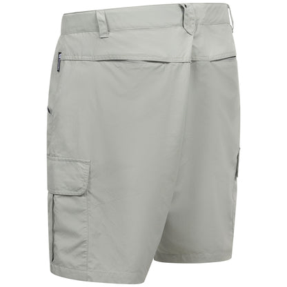 Stone Grey - Back - Trespass Mens Seumas Adventure Shorts