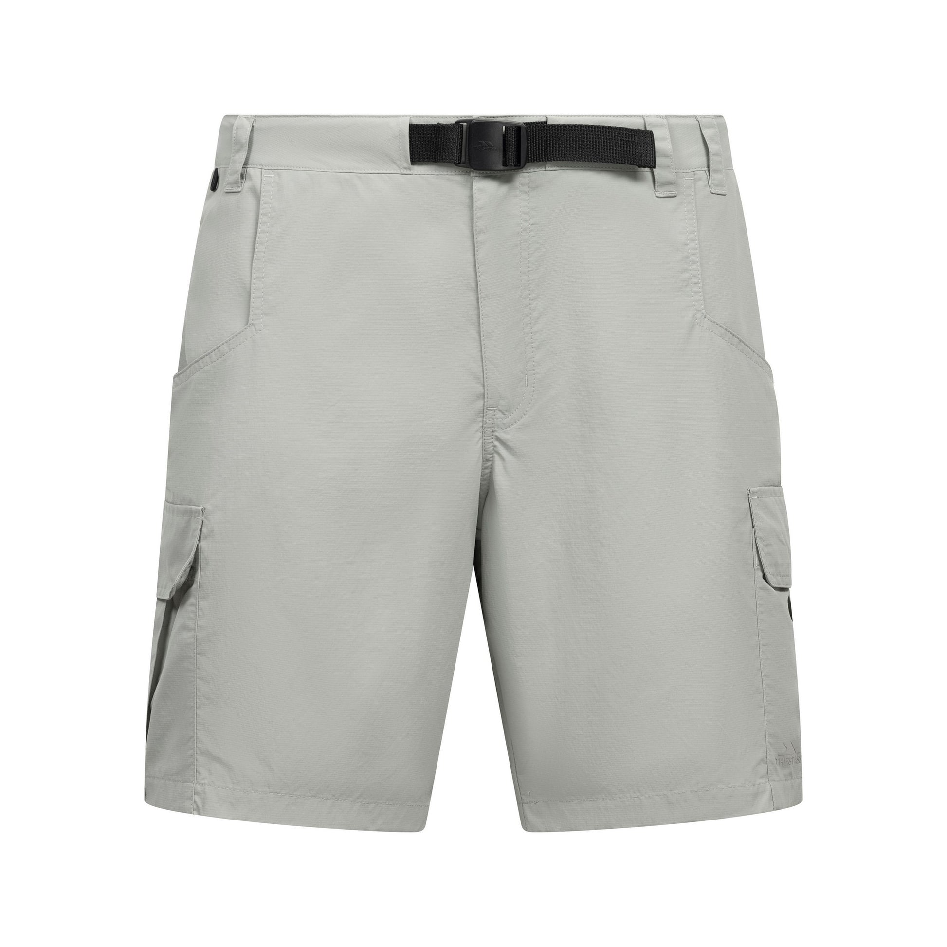 Stone Grey - Front - Trespass Mens Seumas Adventure Shorts