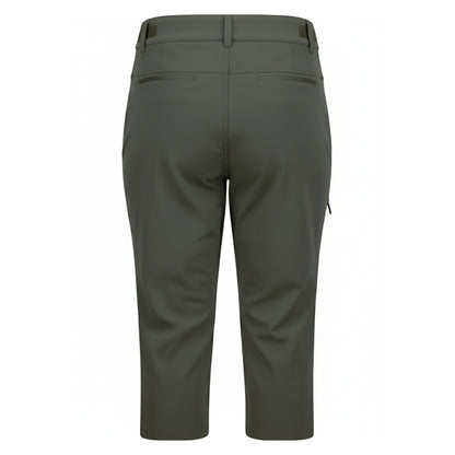Smoke green - Back - Trespass Womens-Ladies Agneta DLX 3-4 Length Trousers