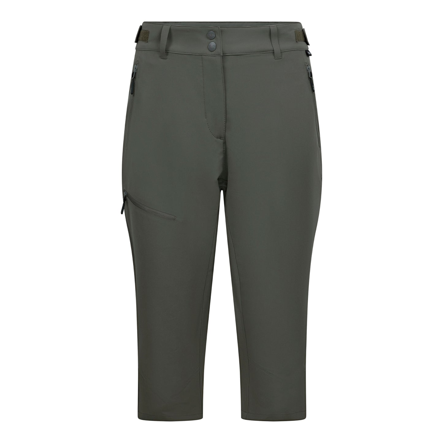 Smoke green - Front - Trespass Womens-Ladies Agneta DLX 3-4 Length Trousers
