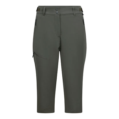 Smoke green - Front - Trespass Womens-Ladies Agneta DLX 3-4 Length Trousers