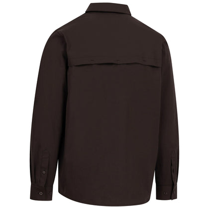 Dark Grey - Back - Trespass Mens Santiago DLX Shirt