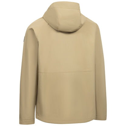 Camel - Back - Trespass Mens Malcolm DLX Waterproof Jacket