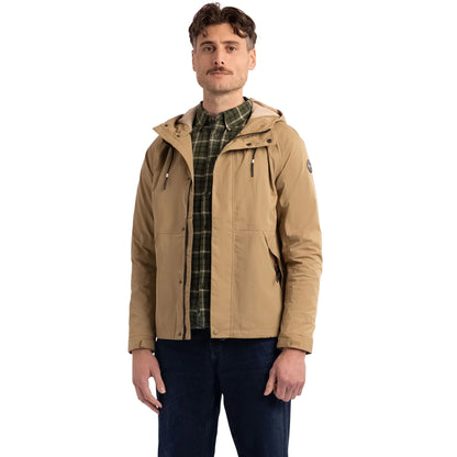 Camel - Side - Trespass Mens Malcolm DLX Waterproof Jacket