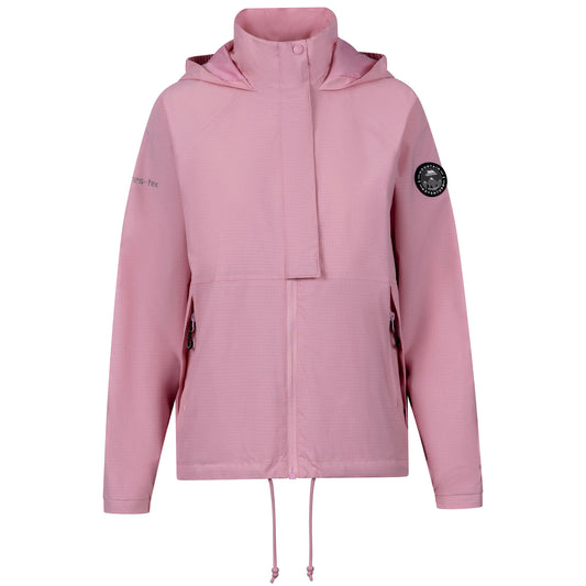Carnation - Front - Trespass Womens-Ladies Erskine Waterproof Jacket