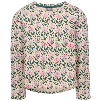 Spring Green - Front - Trespass Girls Romilee Top