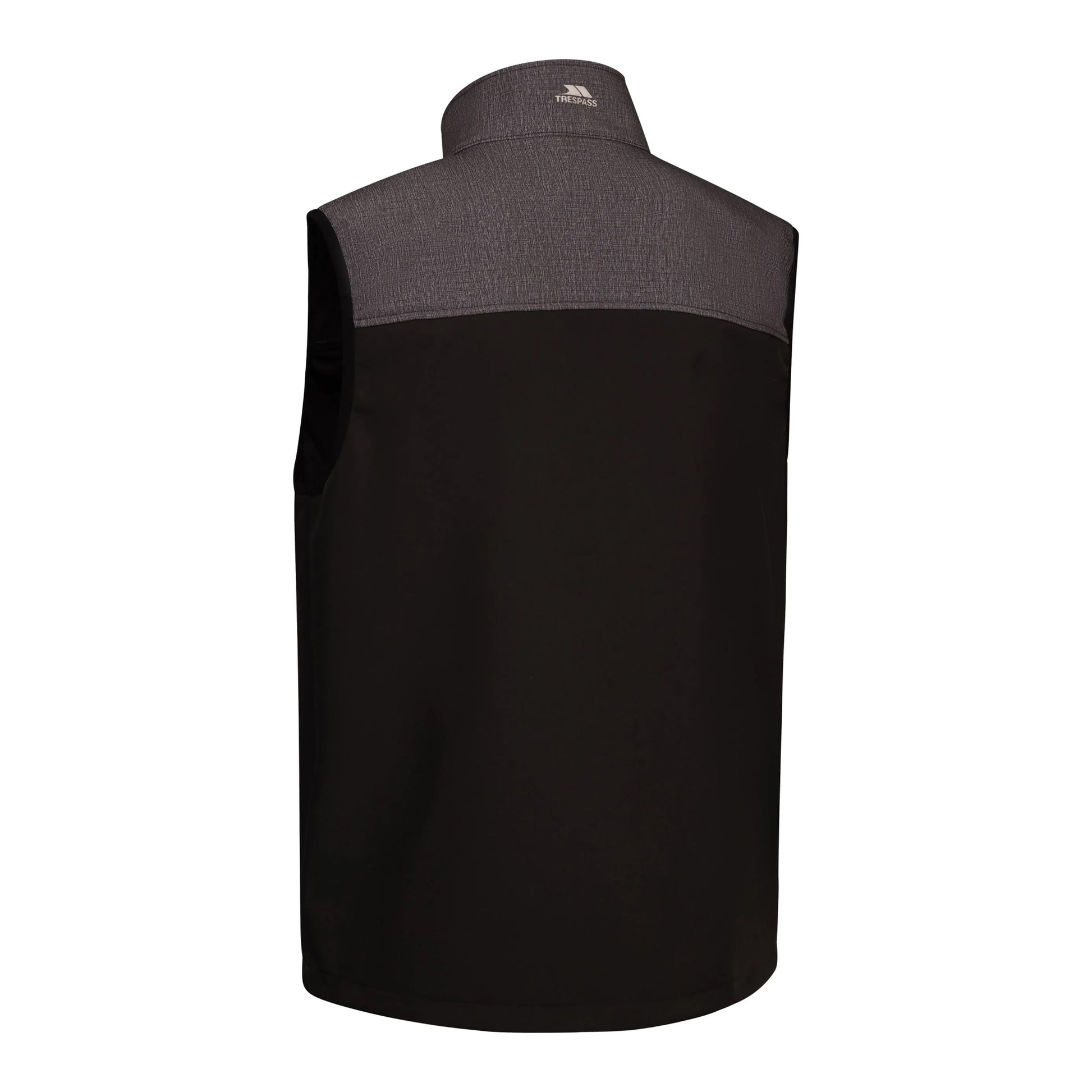 Dark Grey Marl - Back - Trespass Mens Abbott Softshell Jacket