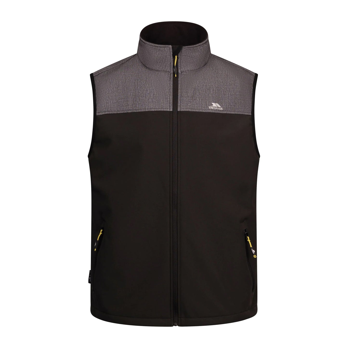 Dark Grey Marl - Front - Trespass Mens Abbott Softshell Jacket