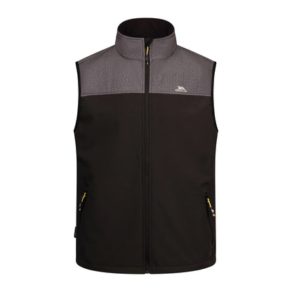 Dark Grey Marl - Front - Trespass Mens Abbott Softshell Jacket