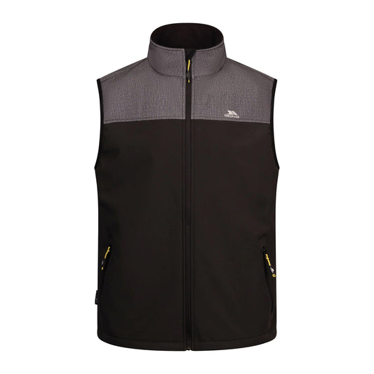 Dark Grey Marl - Front - Trespass Mens Abbott Softshell Jacket
